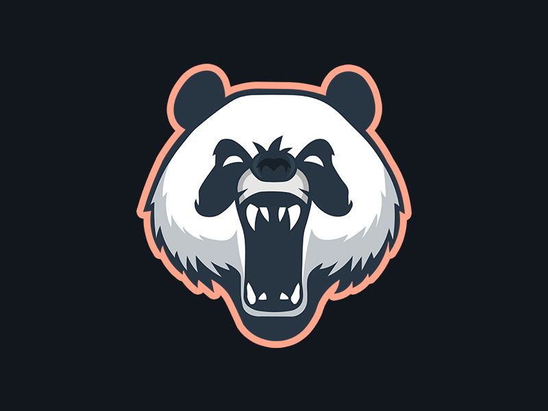 Panda Mascot Logo by Bukii on Dribbble