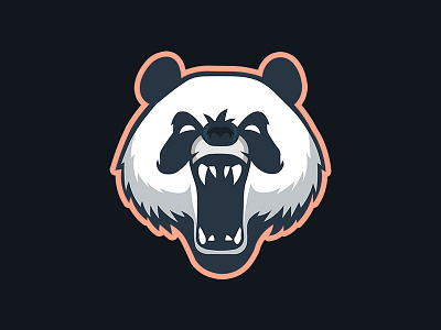 Panda Mascot Logo by Bukii on Dribbble