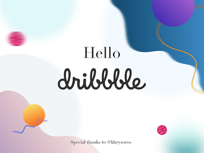 Hello Dribbble!