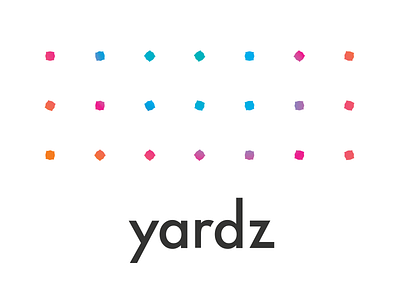Yardz Logo colorful logo minimal