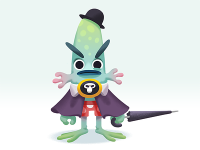 Dr. Dive aquaman character character design concept art fish frog illustration london poison