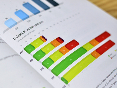 Informe Anual Scare (Inside) book cover data data visualization graphic print report