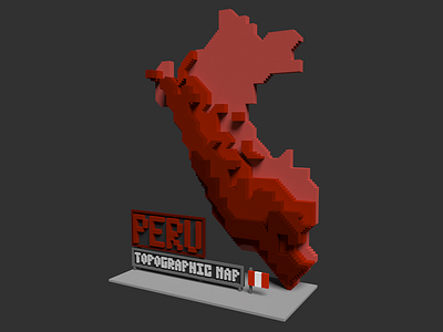 Peru Topographic Map