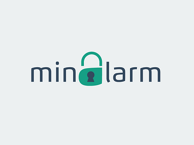 minalarm identity alarm flat home automatization identity logo security