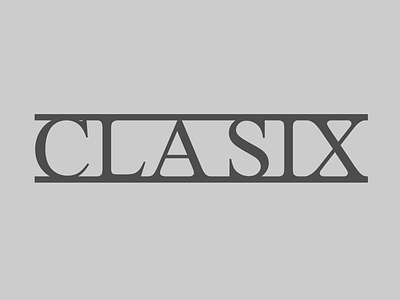 Clasix branding clasix illustrator logo thomas howarth vector