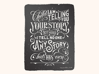 Your Story flourish handlettering lettering quote script serif typography