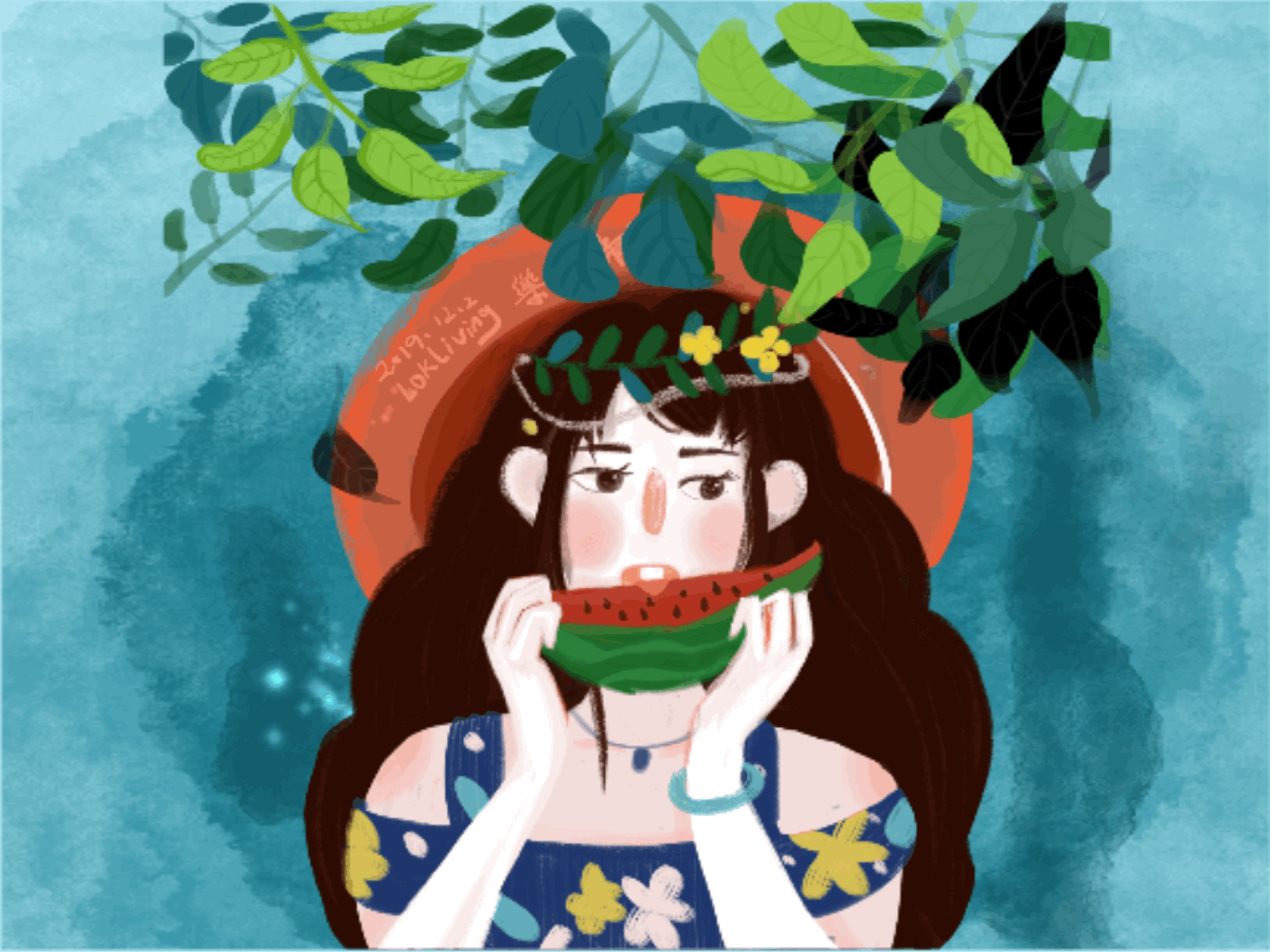 summer illustration