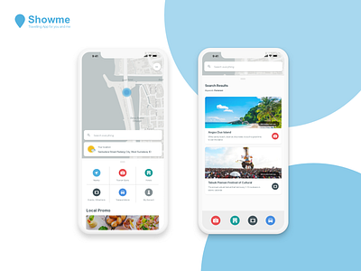 Exploration | Showme App guide interaction design mobile application product design tourism tourist travel ui user interface ux