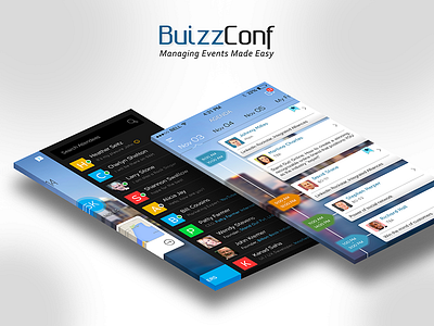 BuizzConf buizzconf conference app event app event management app innofied networking app