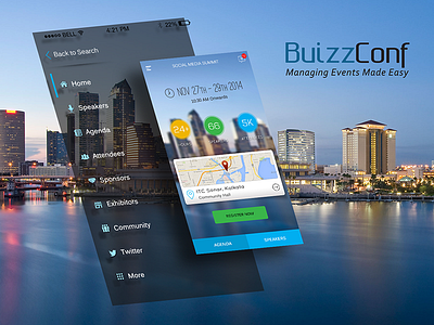 BuizzConf buizzconf conference app event app event management app innofied networking app