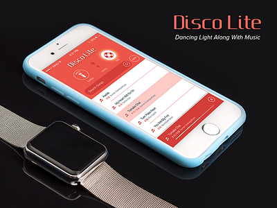 DiscoLite disco light music music app sos light torch