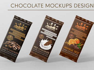 Chocolate Cadbury Creative Mockups Designs