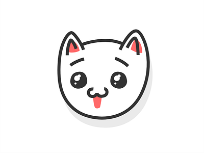 Mascot avatar cat cute illustration