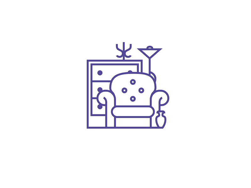 Storage: furniture animation couch dresser hanger icon lamp levitation stuff ui vase
