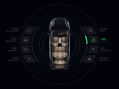 AUTO HMI 04 car design ui ux