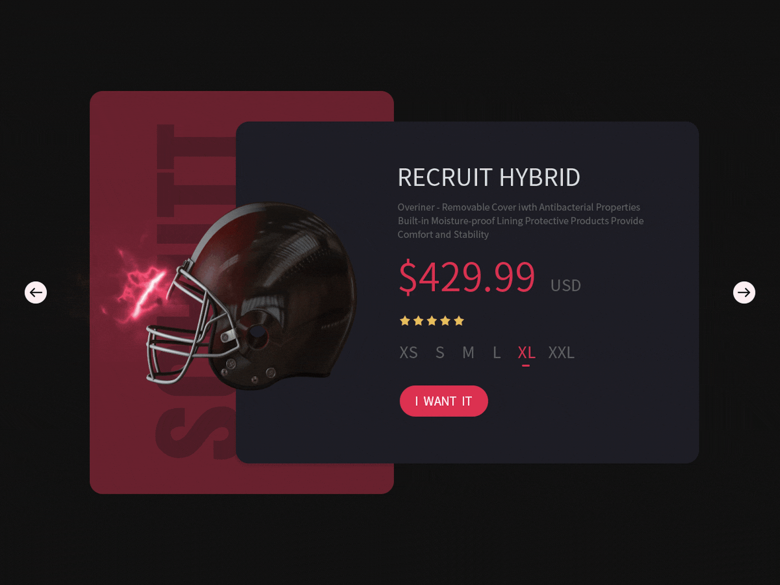 helmets motion ux