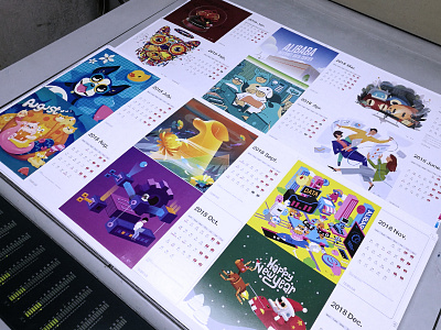 2018 calendar