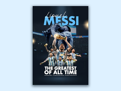 Leo Messi Poster World Cup 2022