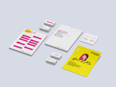 Branding Design for Girlisme.com branding business business card cover id card logo pdf photoshop proposal template