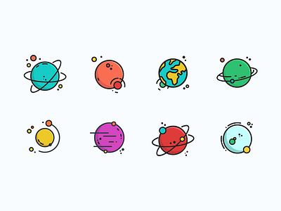 Planet Icons