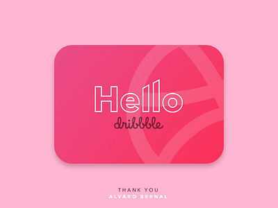 1st Shot on Dribbble