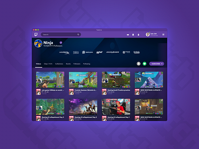 Twitch App Concept #2