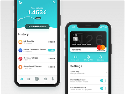 N26 iOS Redesign Concept