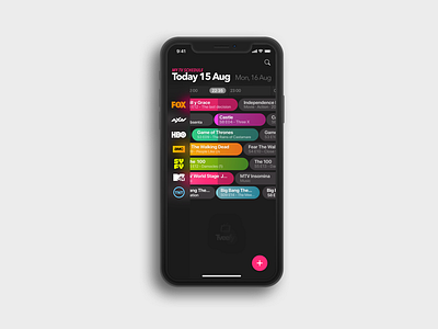 Tveefy App. First concept