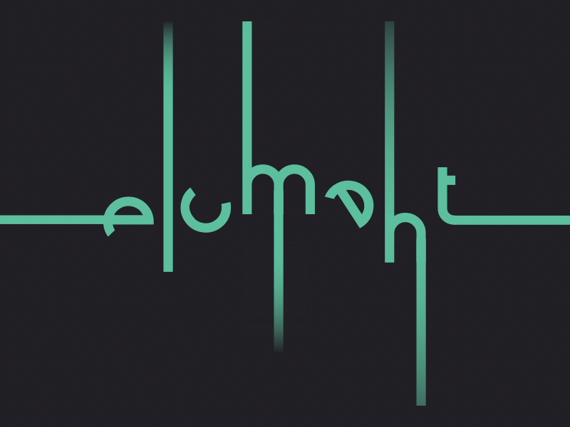 Element78 / E78 ident animation element78 logo