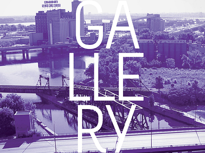 Gallery Lofts architecture branding condos griffintown logo logotype melbourne montreal purple