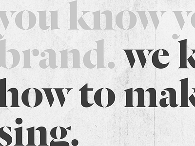 Imagebuilder Quote branding copywriting logo logotype serif