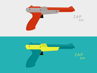 Nes Zapper games gun nes vector video zapper