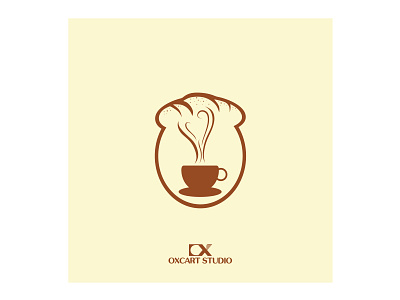 Bread & Coffee Logo Concept bread coffee firstshot icon logo newplayer recent shot