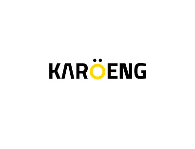 Karoeng Logo letter logo oletter typogaphy