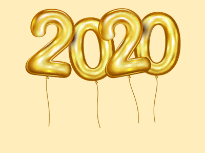 Happy new Year (2020) 2020 2020 trend after affects after effect after effects aftereffects animate animated animated gif animatedgif animation animation 2d animation after effects animations happy new year illustration illustrator new year photoshop
