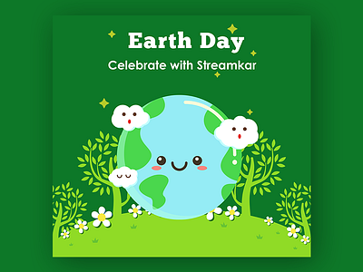 Earth Day Theme illustration