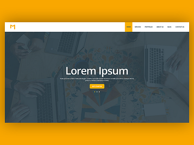 Landing page