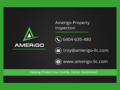 Amerigo branding photoshop