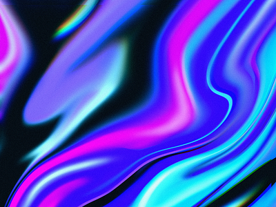 Holo blue night background blue colorful gradient holo holographic illustration interface night procreate purple ui waves