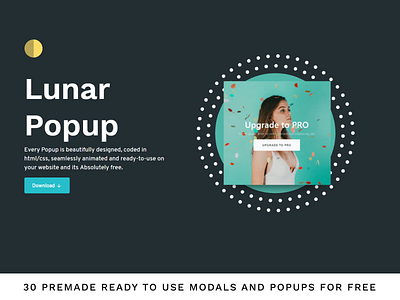 Lunar Freebie Download bootstrap 4 download free free ai modal popup readymade