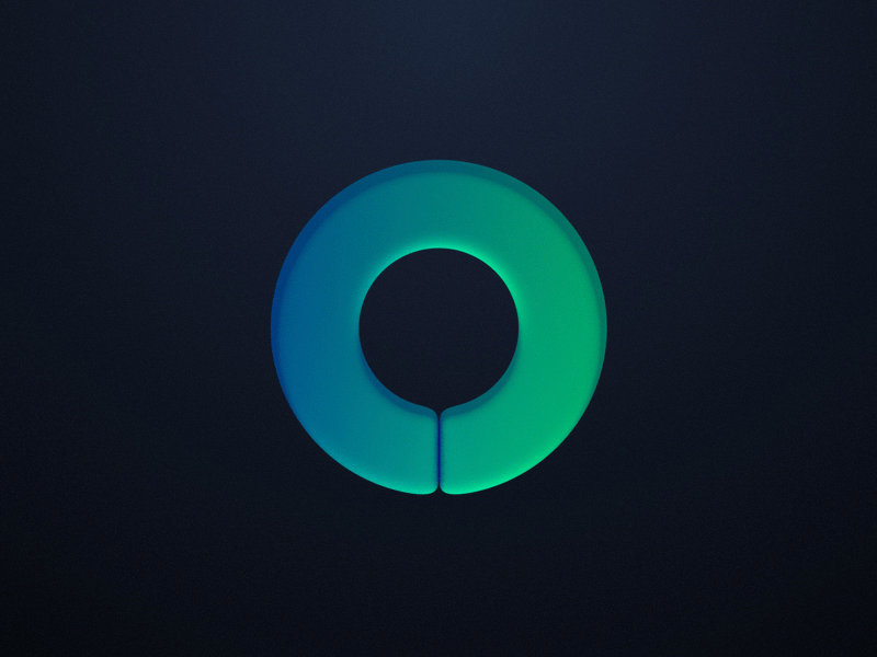 Loading Ring 3d animation cyclic gif gradient loader loading looping ui ux