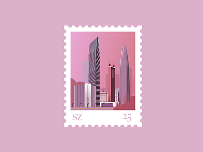 Stamp for Shenzhen stamp