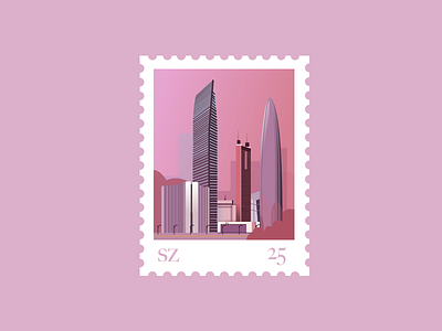Stamp for Shenzhen stamp