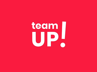 Team Up! logo animation after effects animation app branding desing logo sport