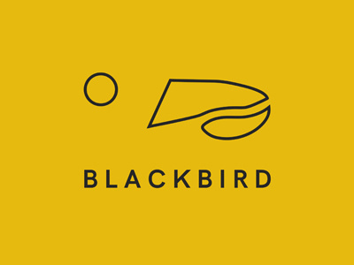 Blackbird Coffee blackbird branding coffee logo minimal