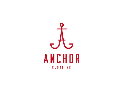 Anchor Logo [Thirty Logos Day 10] graphic design icon illustration logo logos thirty logos