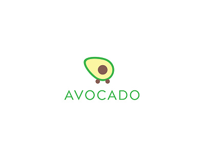 Avocado [Thirty Logos Day 24] graphic design icon illustration logo logos thirty logos