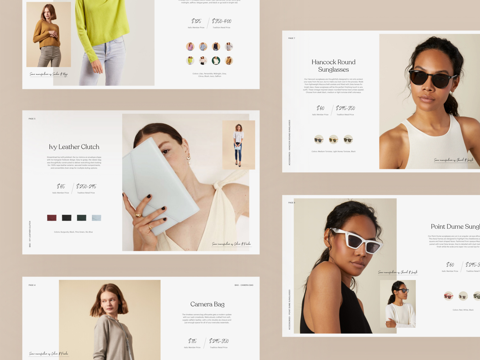 Italic Lookbook by Proksh on Dribbble