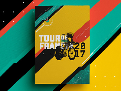 Tour de Francia branding color deportes editorial design editorialdesign poster sports tour de francia visualdesign