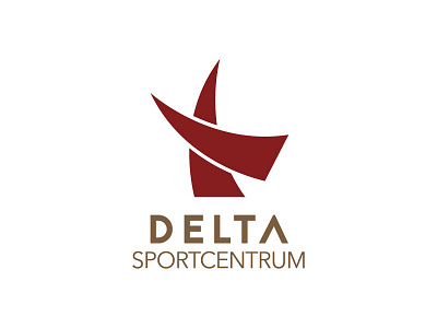 Rebrand Delta Sportcentrum delta design fitness graphic gym logo rebrand sport swim